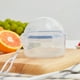 thumbnail image 3 of Contenedor De Almacenamiento De Cebolla De Plástico, Contenedor De Almacenamiento De Frutas Y Verduras Pequeño Apto Para Microondas Para Manzana, 3 of 7