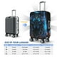 thumbnail image 4 of Fotbe Cool Blue Light Wolf Funda Protectora para Equipaje, Antirrayones y Resistente a la Suciedad, Compatible con Maletas de 18 a 32 Pulgadas-Large, 4 of 7