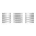 thumbnail image 2 of mmirethe Premium R Shape RC Carrossier Clips Performance pour 1/10 RC Voiture de Course Accessoires Noir Longueur 24mm 3Set, 2 of 6