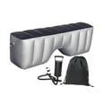 thumbnail image 1 of Colchón inflable para asiento trasero de coche, acolchado de PVC flocado, superficie cómoda. Estándar con bomba, 1 of 9
