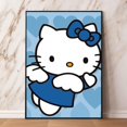 thumbnail image 1 of Japanese Anime Sanrios HelloKittys Canvas Painting Friend Gift Picture Print Wall High Quality Art Modular Print Comic Picture QZX, 1 of 7