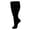 Black, variant on Everstride Original Wide Compression Socks for Women Men Knee High