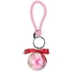 thumbnail image 1 of Llavero de flores conservadas, creatividad, colgante, bola redonda, pedante, regalo, adornos artesanales, color rosa, 1 of 5