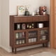 thumbnail image 3 of Designer Minimalist Side Cabinet Showcase Hallway Locker Luxury Side Cabinet Nordic Aesthetics Muebles De Cocina House Furniture My Lux Decor Round, 3 of 30