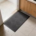 thumbnail image 4 of EGNMCR Bathroom Rugs Household Doormat Entrance Mat Defend Slide Mat Entryway Mat Carpet Machines Washable Polypropylene Suitable For Pet Living Room Kitchen And Bathroom Polyester floor mats, 4 of 6