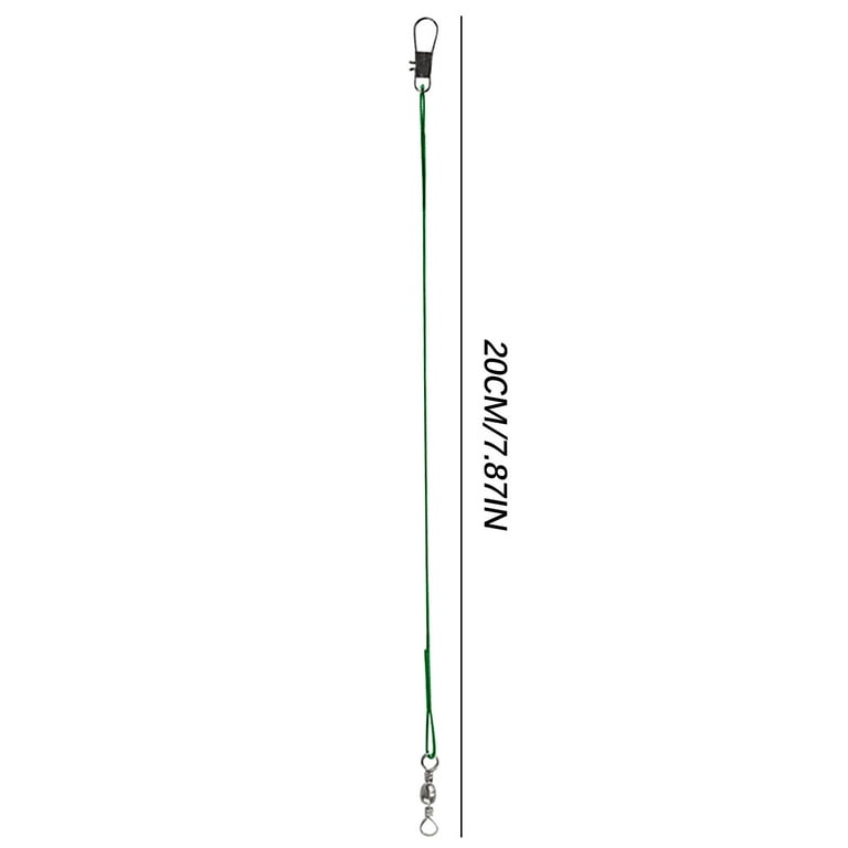 YOTO Fishing Leaders,Saltwater Tackle Rig with Swivels Snap, High-Strength  Fishing Wire Gear Equipment for Lures Bait Or Hooks,1Arm and 2Arm