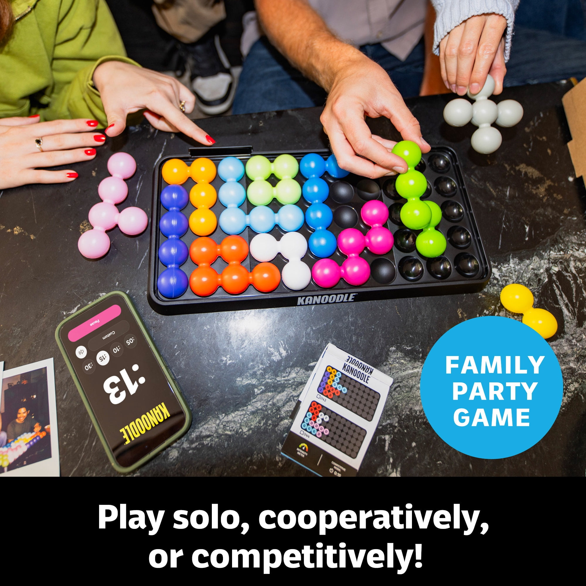 Educational Insights Kanoodle Party, Multiplayer Brainteaser Puzzle Game for Ages 8 and up