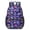 Police and Star, variant on Police and Helicopter White Pattern 17" School Backpacks for Teens,Waterproof Oxford Fabric,S-Shape Padded Straps for School,Travel,Hiking,Camping