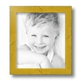thumbnail image 2 of ArtToFrames 8" x 9" Yellow Picture Frame, 8x9 inch Yellow Wood Poster Frame (WOM-4747),  Pack, 2 of 8