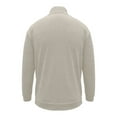 thumbnail image 7 of Men's Quarter Zip Sweater Casual Neck Pullover Ribbed Knit Sweater, 7 of 7