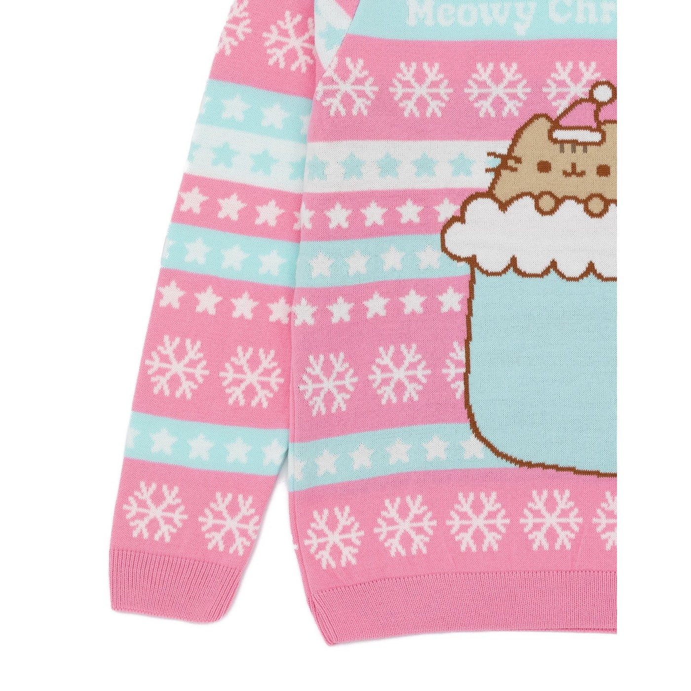 Pusheen Girls Knitted Christmas Sweatshirt Walmart