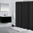 thumbnail image 7 of Solid Color Shower Curtain Polyester Polyester Waterproof Material Hotel Quality Solid Color Shower Curtain Waterproof Off-White, 7 of 7
