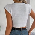 thumbnail image 5 of Summer Sweater Crop Top for Women Stylish Leaves Crochet Cami Shirts y2k Cute Camisole Party Going Out Tank Tops, 5 of 5
