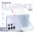 thumbnail image 2 of Zero Serie for Samsung Galaxy S21 Ultra Case 5G, [Wireless Charging Support] [Translucent Matte Thin Phone Case] Shockproof Slim Cover 6.8'', White, 2 of 14