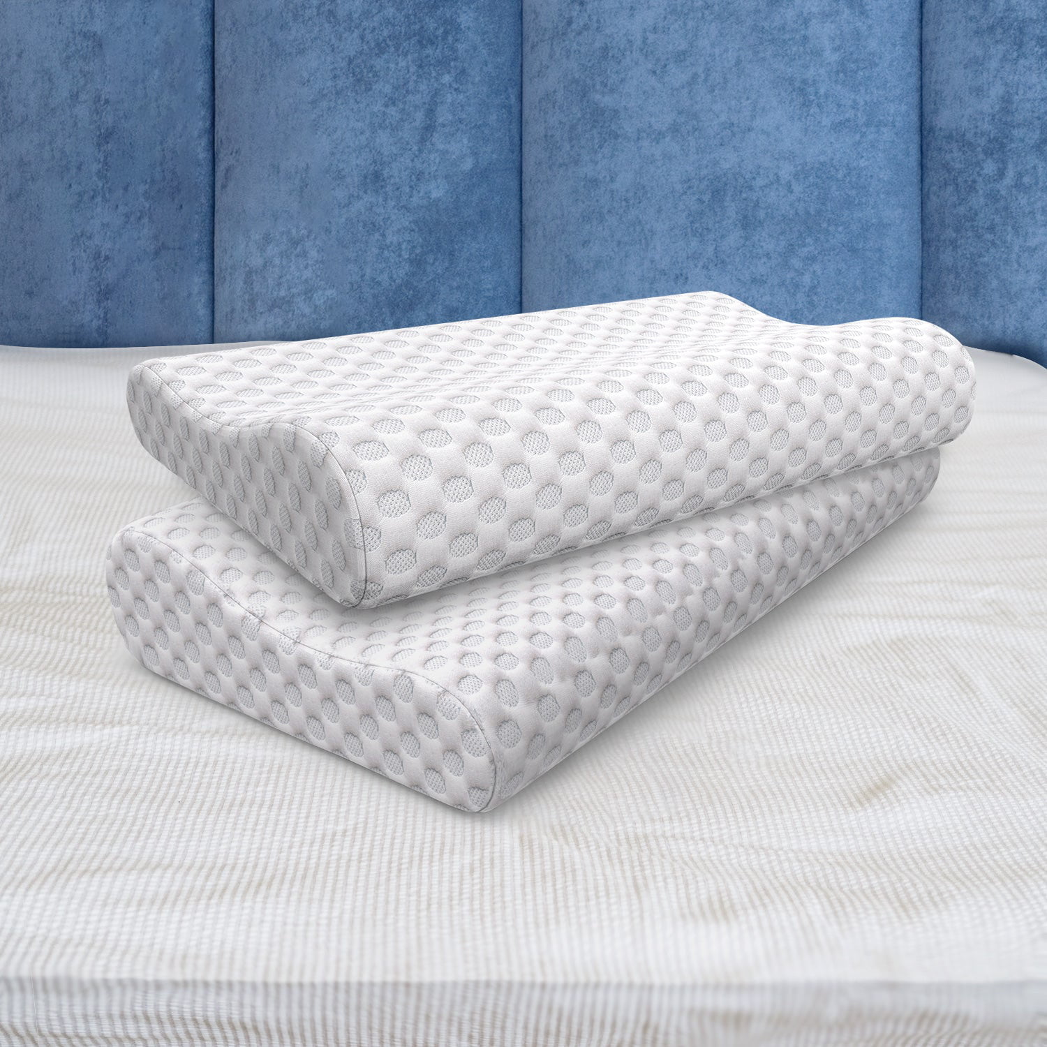 Orthopedic Contour P Details about   Milemont Memory Foam Pillow Cervical Pillow for Neck Pain 