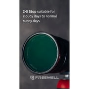 Freewell 72mm Threaded Hard Stop Variable ND Standard Day Filter, 2 to 5 Stop
