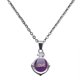 thumbnail image 3 of Collar de Humor Sunnimix Acero Inoxidable Corazón, 3 of 8