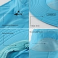 thumbnail image 4 of Minzimin Home Prefer Outdoor UPF50+ Sun Hat Wide Brim Mesh Fishing Hat with Neck Flap, 4 of 5