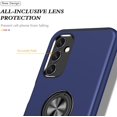 thumbnail image 6 of Case for Galaxy S24 FE,Military Grade Protection [Built-in Kickstand] [Magnetic Car Holder] Dual-Layer Heavy Duty Shockproof Phone Case for Samsung Galaxy S24 FE 5G,2024 (Silver), 6 of 10