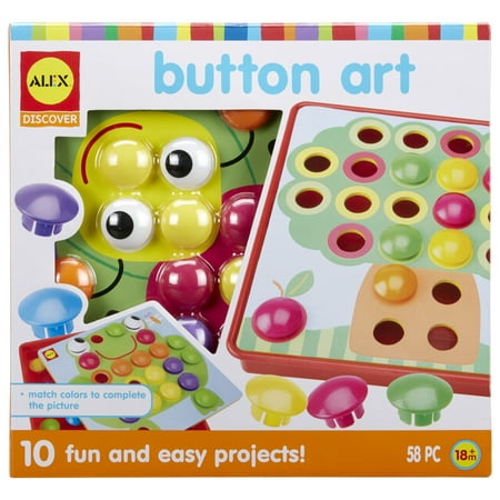 ALEX Toys Little Hands Button Art