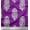 Purple, variant on Soimoi Crepe Silk Fabric Leaves & Floral Block Print Fabric by The Yard 42 Inch Wide