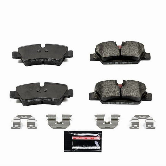 Power Stop Rear Z23 Evolution Carbon-Fiber Ceramic Brake Pads Z23-1800