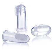 Nuby 2-Pack Oral Massager and Toothbrush