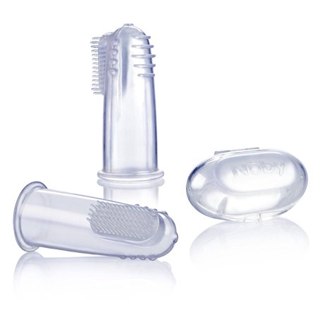 Nuby 2-Pack Oral Massager and Toothbrush