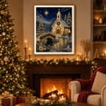 thumbnail image 6 of lhwanj DIY Christmas Pearl Diamond Painting Kit, 5D Pearl Art Craft for Adults and Beginners, Christmas Church and Jesus Wall Decor, Holiday Gifts, 6 of 7