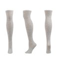 thumbnail image 5 of Mialoley Men Football Socks, Knitting Solid Color Knee-High Tube Elastic Sports Adult Male Long Socks, 5 of 5