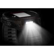 Garmin 010-02904-20 Fenix 8 47 mm AMOLED Sapphire Carbon Gray Titanium with Black Silicone Band Bundle with Tech Smart USA Fitness & Wellness Suite and 1.4 Inch Screen Protector for Garmin Fenix 6