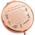 thumbnail image 1 of WSNANG 2025 Graduation Compact Makeup Mirror Senior Graduation Day Gift for Her College Graduation Gift (CA Graduation Mirror), 1 of 7