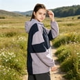 thumbnail image 5 of MERIDIANA Women's Lightweight Jacket - Packable Hooded Windbreaker with Sling Bag, 5 of 8