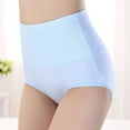 thumbnail image 2 of Women's Briefs Firm Control Panties for Women Bikini Small Underwear Underwear Women Briefs Microfiber Panties for Pack Bikini Seamless plus Size 2x Vs Thong Sky Blue L, 2 of 3