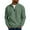 A1_Green#mens waffle zip up hoodie, variant on Mens Quarter Zip Pullover with Pockets Long Sleeve Mock Neck Polo Sweater Quilted Solid Color Casual Pullover 2025 Wine,L