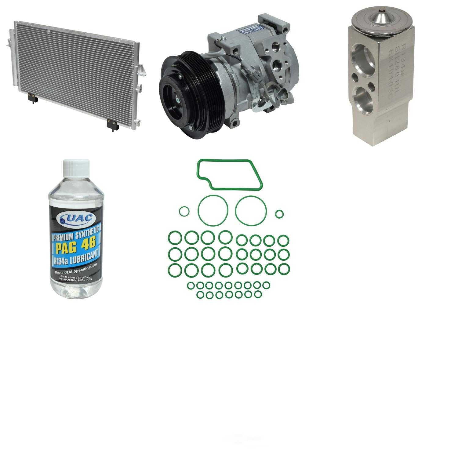 A/C Compressor and Component Kit -- Compressor-Condenser Replacement Kit Fits select: 2001-2005 TOYOTA RAV4