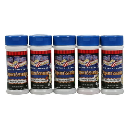Butter Jalapeno - Great Northern Popcorn Seasoning 5 Flavors: Butter Cheddar Nacho Jalapeno Kettle