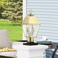 thumbnail image 4 of Livex Lighting - Wentworth - 2 Light Medium Outdoor Post Top Lantern In Classic, 4 of 9