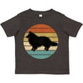 thumbnail image 3 of Inktastic Sheltie Dog Gift Retro Boys or Girls Toddler T-Shirt, 3 of 5