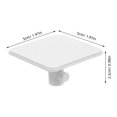 thumbnail image 2 of HLONK 4Pcs Stand Mixer Attachment Hooks Flat Design for Kitchen Storage Organization White ABS, 2 of 8