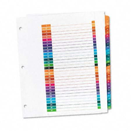 Avery Ready Index Table of Contents Dividers, 31-Tab ...