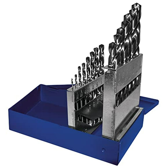 Century Drill & Tool 22915 Brite HSS Drill Bit Set, 15 Piece