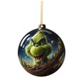 thumbnail image 1 of Mini Grinch Ornaments Christmas Acrylic Green Monsters Decorations, Acrylic Flat Christmas Tree Hanging Ornaments, Single Side Printed Pendant For Tree / Car / Backpacks, 1 of 7