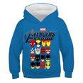 thumbnail image 1 of Miniso Dark Spiderman sudaderas con capucha pulóver Hulk Capitán América sudaderas Kinder Jungen Mädchen Kleidung 2024 invierno Kinder Kleidung, 1 of 3