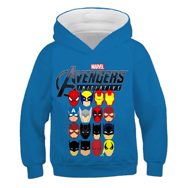 Miniso Dark Spiderman sudaderas con capucha pulóver Hulk Capitán América sudaderas Kinder Jungen Mädchen Kleidung 2024 invierno Kinder Kleidung