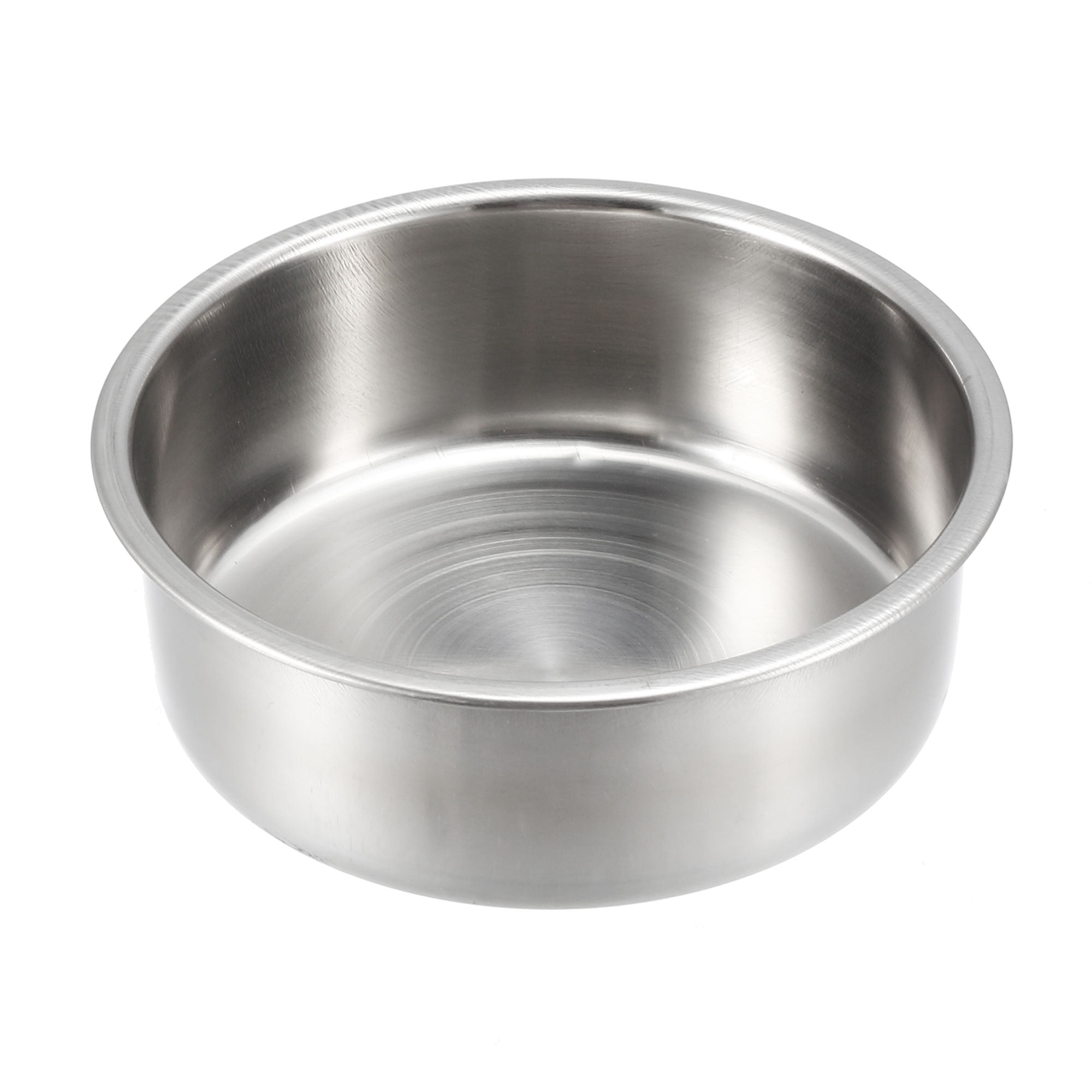 Uxcell Stainless Steel 129mm Diameter Table Small Dish Bowl Plate