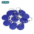 thumbnail image 3 of Uxcell 125KHz Read-Only RFID ID Card Key Fobs Proximity Token Tag, Blue 10 Pack, 3 of 7