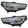 thumbnail image 2 of New Pair Of Headlights Compatible With Audi S4 Base Sedan 4-Door 2018 By Part Numbers Au2503203 Au2502203 8W0941044B 8W0941043B, 2 of 4