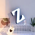 thumbnail image 4 of Lámpara LED de plástico con 26 letras del alfabeto inglés, luz decorativa con forma de letra para cumpleaños, propuesta de confesión, 4 of 8