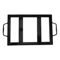 thumbnail image 1 of SHISUYAN Black Barbecue Salt Plate Rack Restaurant Iron Enamel Rack Barbecue Accessory, 1 of 9